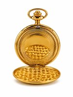Pocket watch Lorenz in Steel/Yellow gold 030140BB - 030140BB
